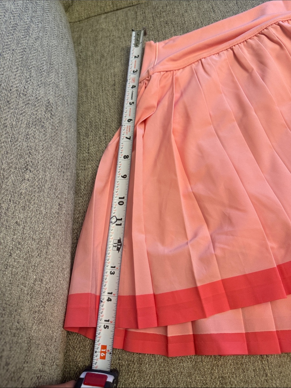 BRAND NEW WITH TAGS aerie Coral Pink Active Skirt Size XL - Picture 11 of 11